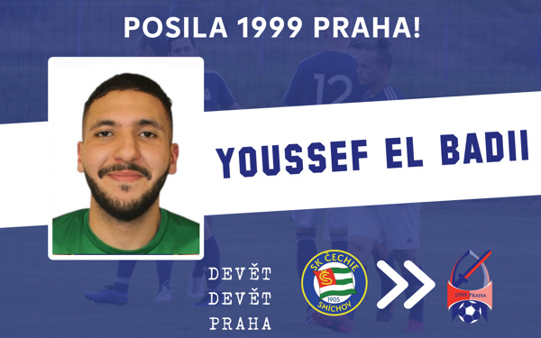 Marocká posila v obraně: Youssef El Badii míří do 1999 Praha!
