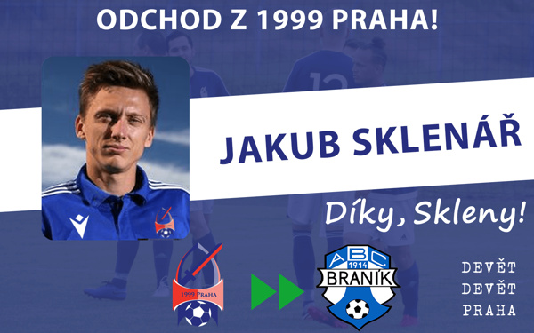 Jakub Sklenář přestupuje zpátky do Braníku!